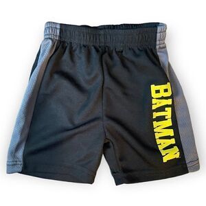 Batman Toddler Boy Black Batman Shorts Size 2T Casual Play DC Comics Basketball